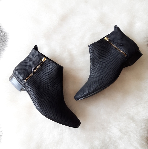 Cole Haan Shoes - Cole Haan | Belmont Snake Print Leather Bootie